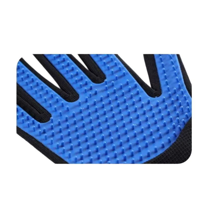 Pet Glove Cat Grooming Glove Cat Hair Deshedding Brush Gloves Dog Comb for Cats Bath Hair Remover Clean Massage Brush for Animal
